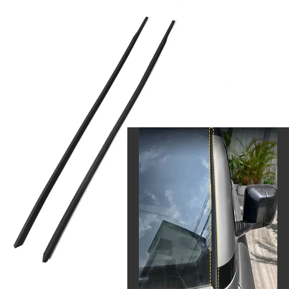 

2 шт., авто резиновая уплотнительная лента на лобовом стекле, аксессуары для Land Rover Defender 90 110 130 2020-2025