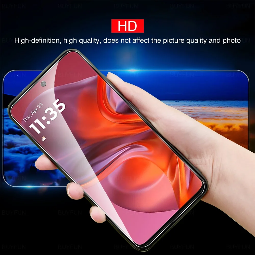 3 قطعة الزجاج المقسى لموتورولا موتو G15 Power G05 G35 G55 G75 E15 E14 5G واقي للشاشة MotoG15 Power G 05 75 55 35 6.67"