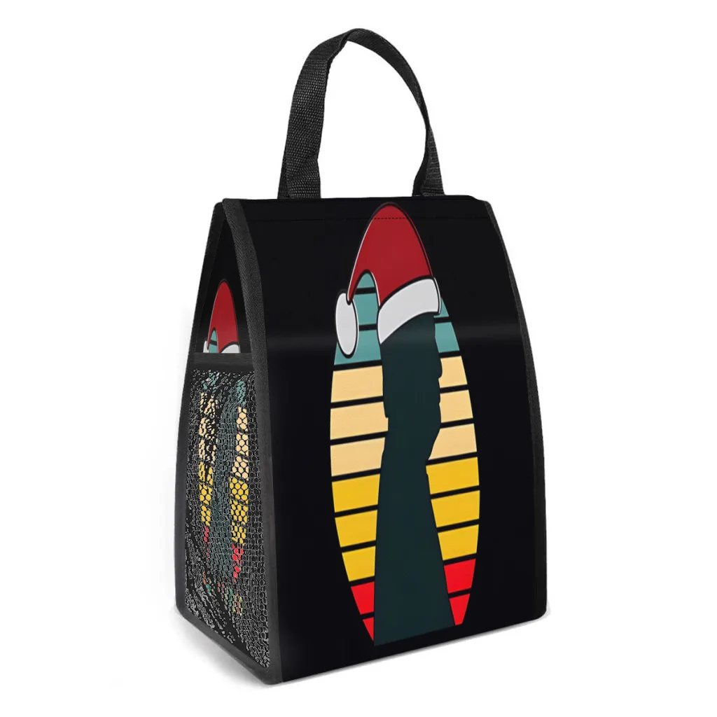

Santa In 2020 Trump Insulated Lunch Bag for Women Resuable Cooler Thermal Food Lunch Box Work School Travel Picnic Tote