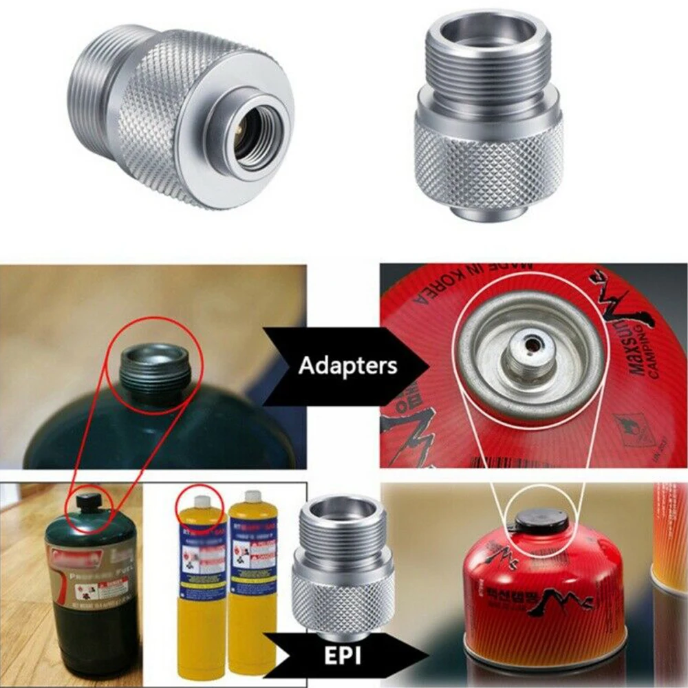 

Advanced Gas Stove Adapter Converter Valve Convert Canister to Propane Gas Tank Effortlessly Must have for Outdoor Enthusiasts