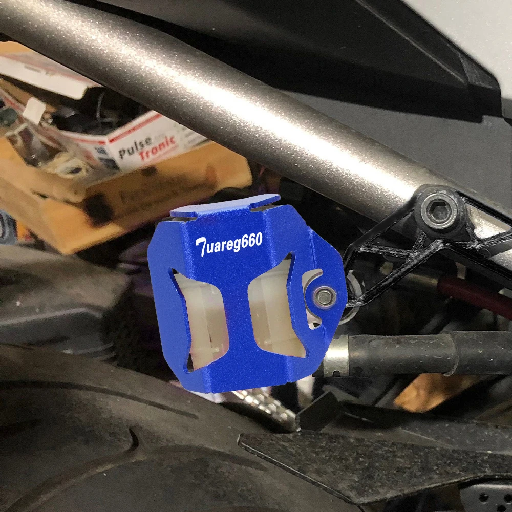 

For Aprilia Tuareg 660 Tuareg660 2021 2022 2023 2024 2025 Motorcycle Accessorie Rear Brake Fluid Reservoir Cover Guard Protector