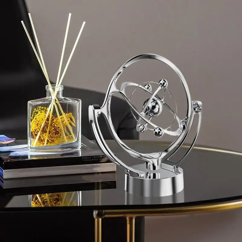 Newton Pendulum Ball Balance Ball Perpetual Kinetic Toy Educational Science Pendulum Toy Physics Tumbler Craft Home Decoration view 5