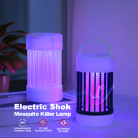 Electric Shock Mosquito Killer Lamp UV Light USB Anti Mosquito Trap For Bedroom Outdoor Camping Use Kills Moths Wasps Gnats