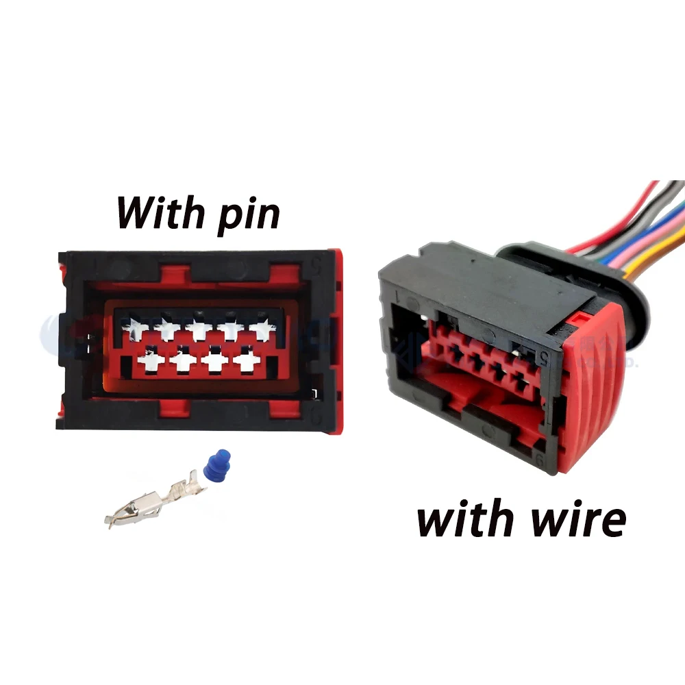 

Комплект из 1/5/10 штук: 9-контактные водонепроницаемые автомобильные разъемы (гнездо) для фар, жгут проводов, штекер 953482-1 для Peugeot 307, Citroën