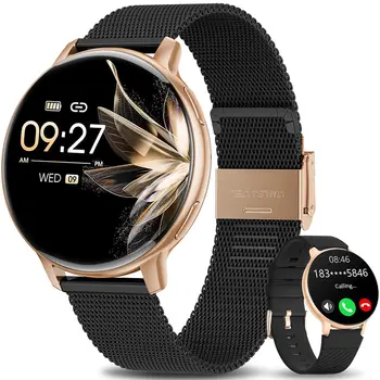 Fashion Smartwatch for men women Bluetooth call waterproof sports fitness watches blood oxygen healthy women Smartwatch man