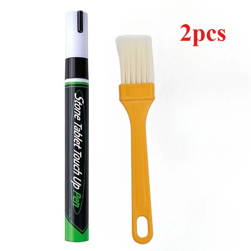 

2pcs, Tombstone Marker Pens - Fade-Resistant Design, Restores Faded Text on Tombstones And Granite Surfaces, Suitable for Tombstones, Monuments, And Epitaphs