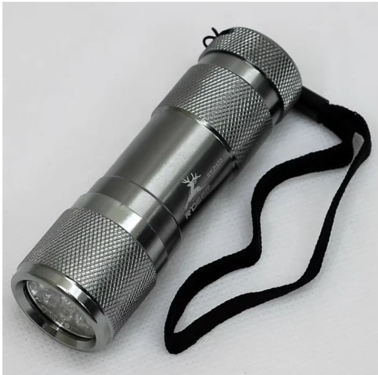R'DEER tool aluminium alloy heavy duty flashlight with LED 3AAA battery Fall proof and waterproof NO.RT-D103