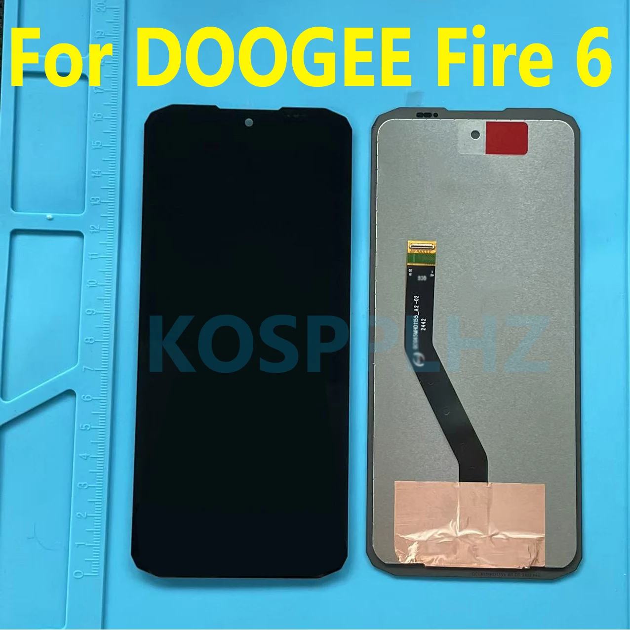 100% getestet Für Doogee Fire 6 LCD Display Touchscreen Digitizer Montage Ersatz Für DOOGEE Fire 6 Power LCD Telefon Teile