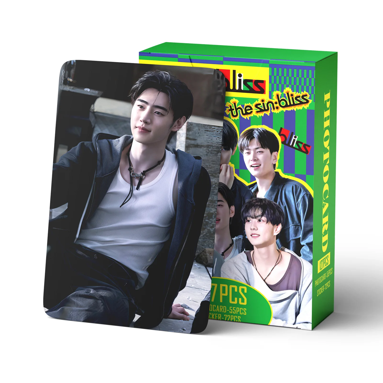 127Pcs THE_SIN_BLISS Lomo Cards Photocards HD Fans Collection Cards Decorative Stickers Present Gifts