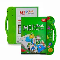 Spanish English E-books Children's Early Education Puzzle Toys Spanish Point Reading Letter Pronunciation Learning ABC Toys
