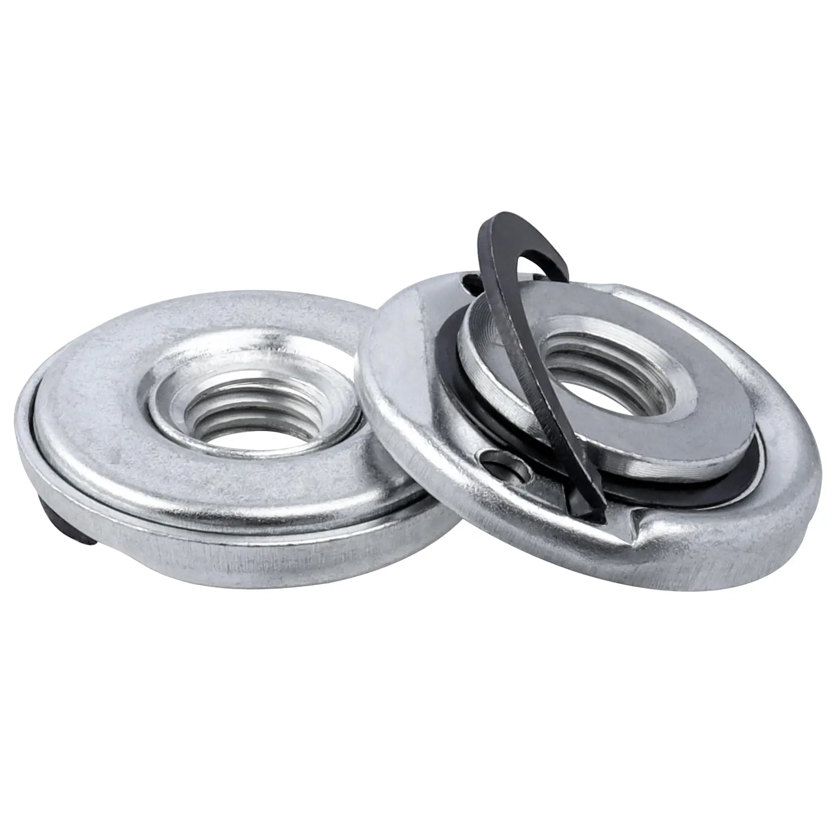

SenNan 1pcs Self-Locking Pressing Plate Grinder Quick Release Flange Nut Power Chuck Tools Universal M14 Thread Angle Grinder