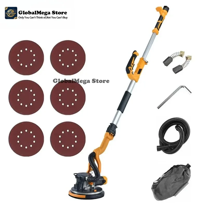 High Quality Drywall Sander With LED Machine Self Absorption Dust-free Wall Electric Grinder Sanders Dry Wall Sanding Tools