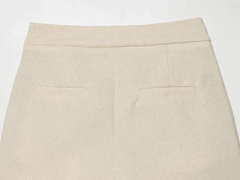 HXAO Kurze Jacke Spitzen-Blazer Damen Bürokleidung Kurzarm-Blazer Damen Sommer Knopfleiste Lässiger Pendler-Blazer Damenanzug – Detail 18