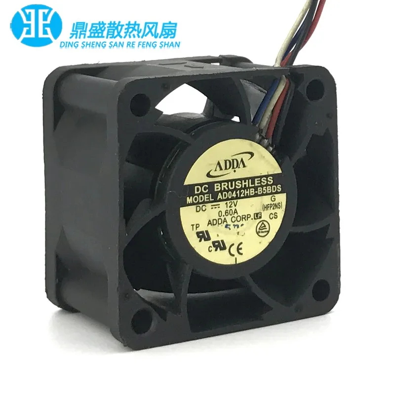 1pcs * AD0412HB-B5BDS ORIGINAL NEW COOLING FAN 12V 0.60A 4028 40*40*28mm RADIATOR