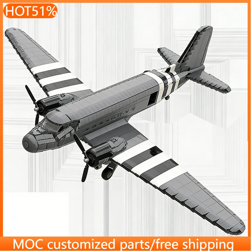 

3391 деталь: Набор для сборки военного транспортного самолета MOC, модульный конструктор, развивающая популярная игрушка-конструктор DIY, подарок