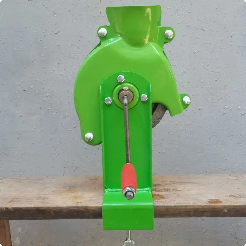 Hand Crank Corn Thresher Mini Manual Corn Sheller Household Maize Kernel Remover Farm Grain Peeling Tool