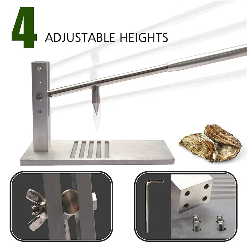 

【B07R】Oyster Shucker Machine Набор инструментов для морепродуктов для отеля Семейный шведский стол Для бара Ресторан Семейный шведский стол