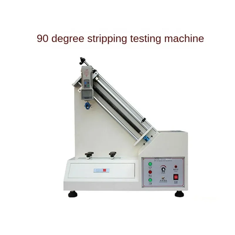 90 degree peel force test bench tape aluminum foil adhesion peel strength test machine 180 degree pull away tester