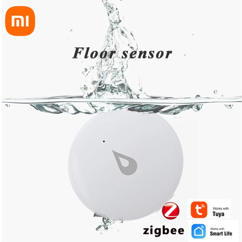 Sensor de fugas de agua Xiaomi ZigBee, Detector de nivel de agua para casa inteligente Tuya, aplicación Smart Life, protección de seguridad contra