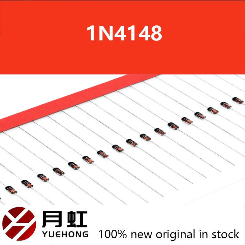 100PCS/LOT D0-35 1N4148 High-speed Switching D iodes