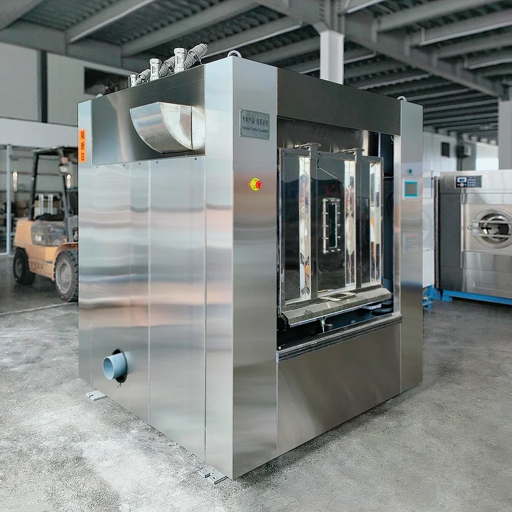 30kg/50kg/100kg Hospital Using AOZHI Hygienic Industrial Barrier Washer Extractor Washing Machine Industrial Lavadora Machine
