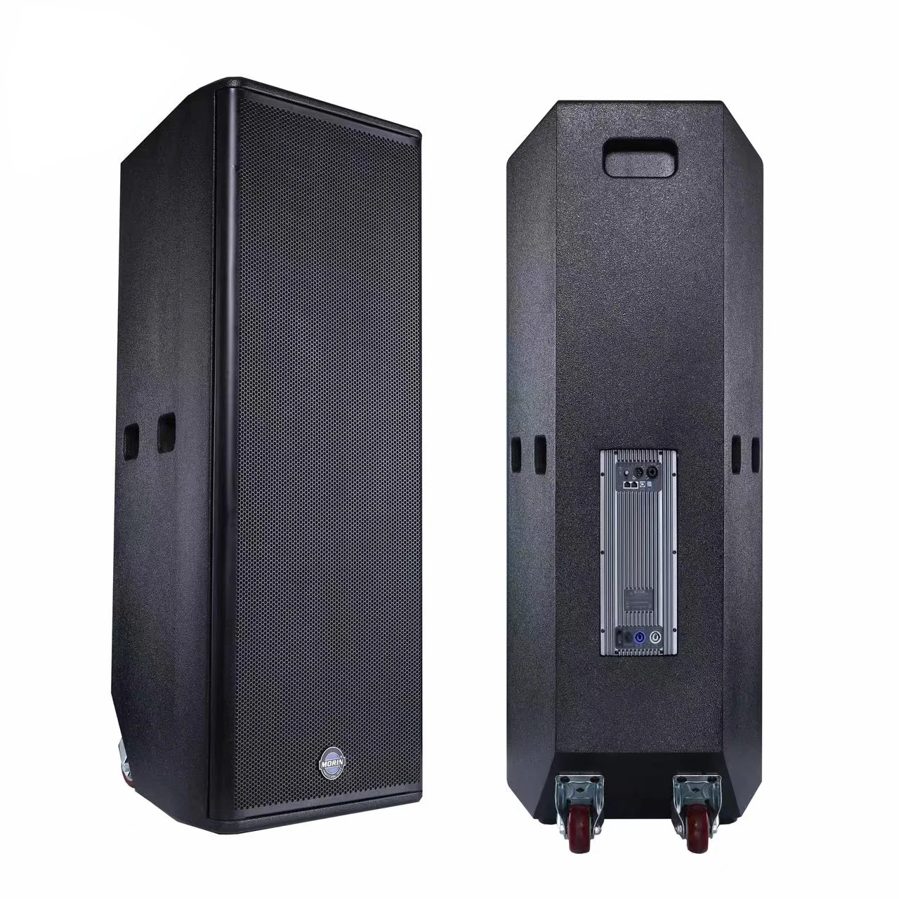 Digital Dual 15 Inch Active System With Wheels DSP 1200W 4ohm DSL-215