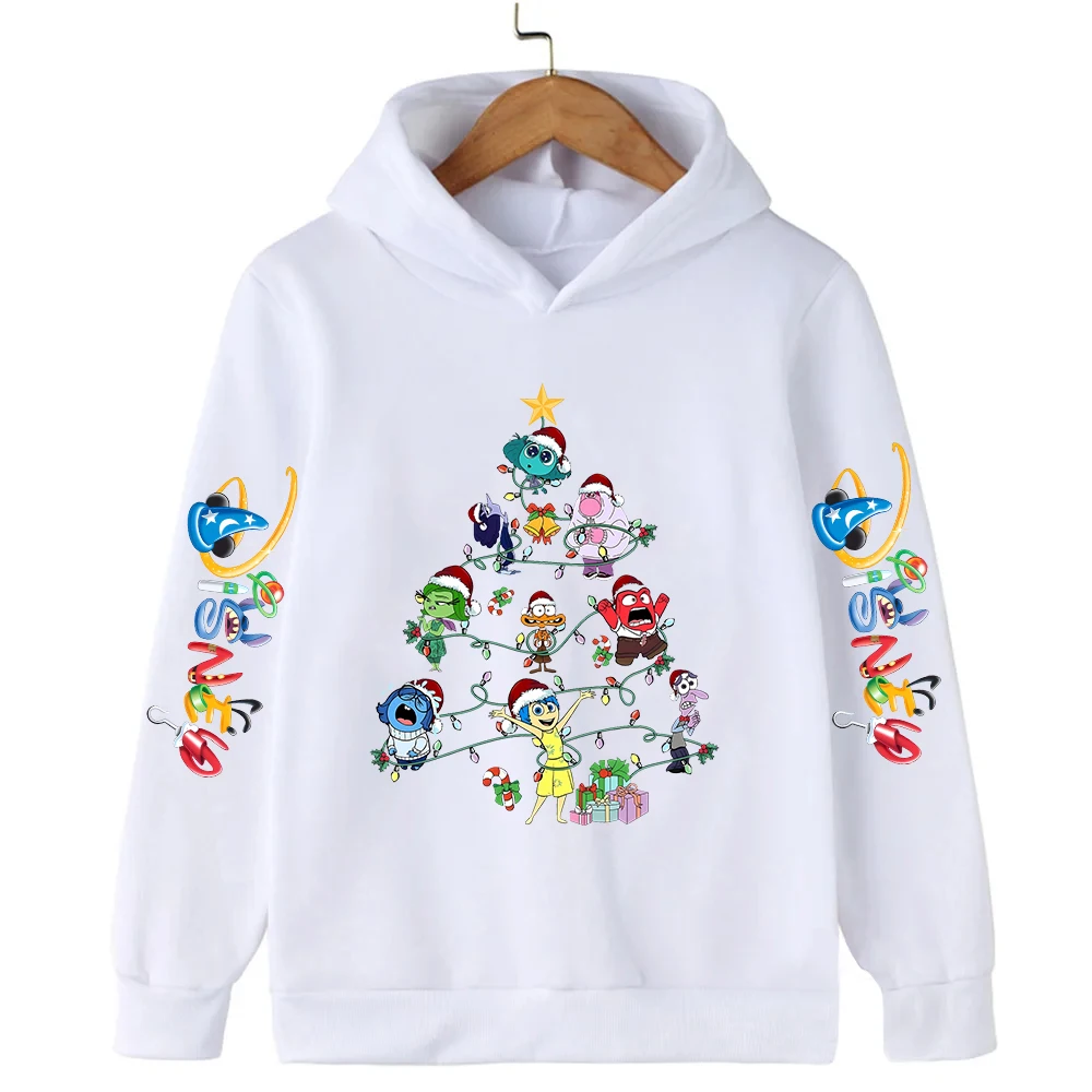 

Hoodie Children Disney Mickey Cars Inside Out Pullover Kid Casual Clothes Kawaii Sweatshirts Girl Boy Cartoons Tops Anime Hoody