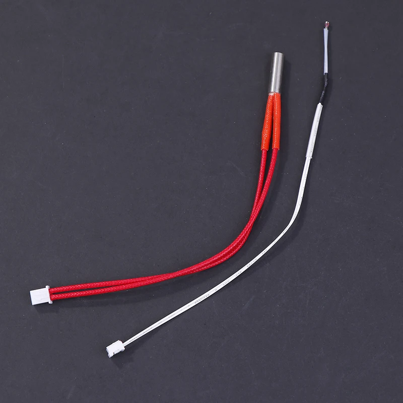 KINGROON 100K NTC 3D Printer Thermistor With PH2.0-2pin Terminal NTC3950 Temperature Sensor With 120mm Cable Heatbed Thermistors