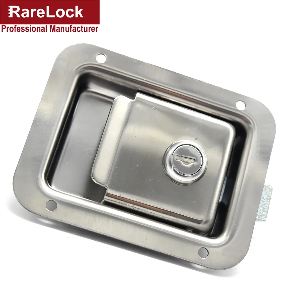 Stainless Handle Cabinet Lock for RV Truck Pickup Trunk Accessories Bus Car Lock Rarelock MS216 G