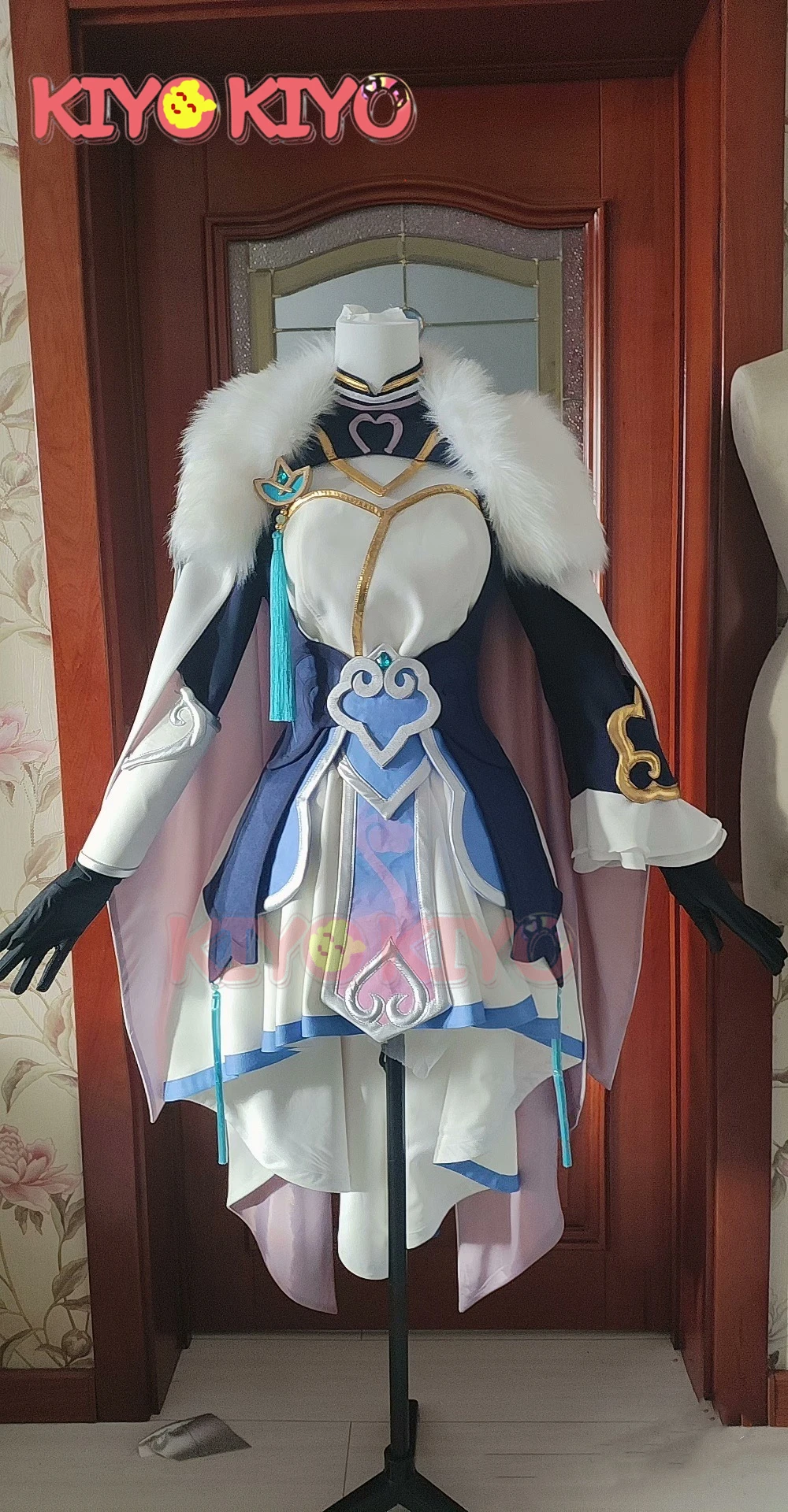 KIYO-KIYO Custom size made Baiheng Honkai: Star Rail Baiheng Cosplay Costume for women Game dress female