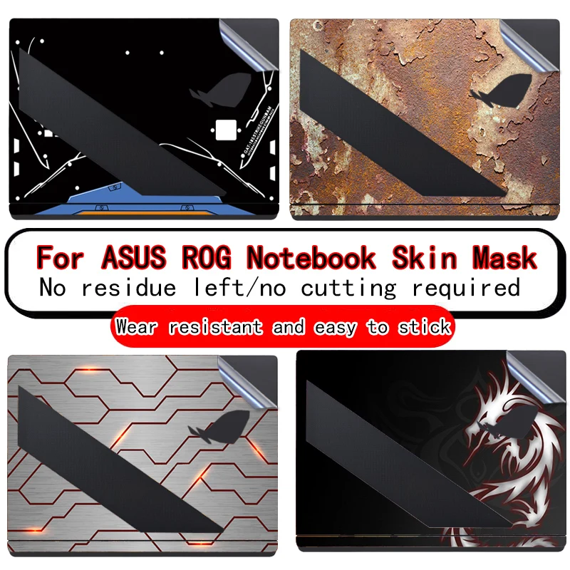 

For ASUS ROG Strix SCAR 18 G835LW Notebook Skin Mask Strix G18/G16/G14 Shell facial mask G615/G815 Cut Free Vinyl Decal Film