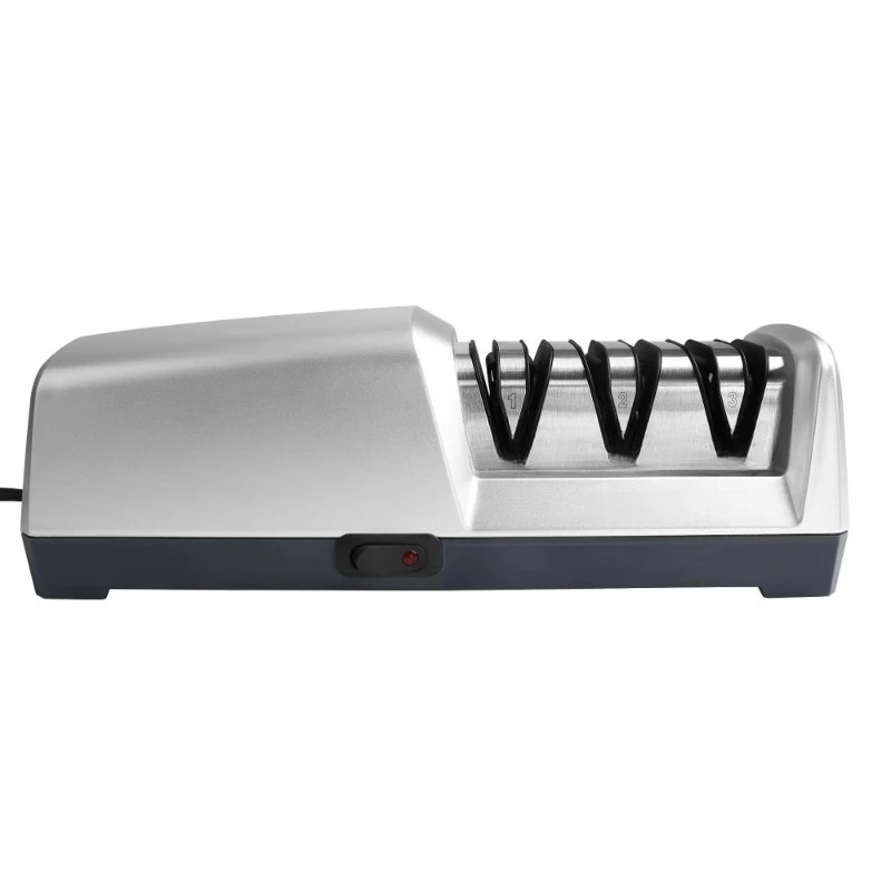 Three-stage electric diamond steel kitchen knife sharpener kitchen utensils smart accessories