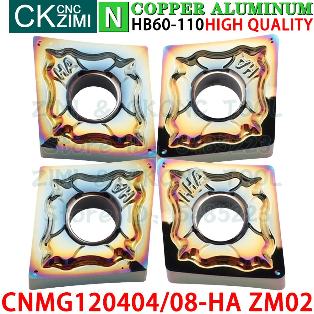 

CNMG120404-HA ZM02 CNMG120408-HA ZM02 Твердосплавный алюминий Пластины Токарные пластины Инструменты ЧПУ CNMG1204 CNMG 1204 HA CNMG431 CNMG механический резак Токарный станок по металлу Режущие инструменты для алюминия