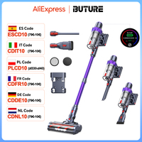 BUTURE 48Kpa 500W Handheld Cordless Vacuum Cleaner Automatically Adjust Suction 1.5L Dust Cup for Pet Hair/Carpet/Hard Floor