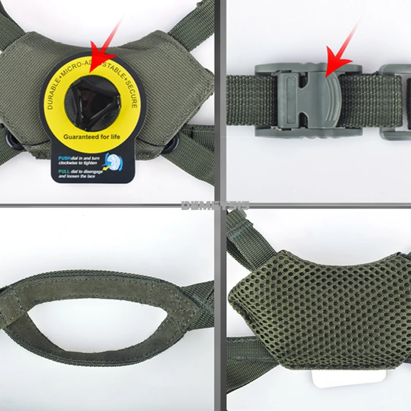 Wendy FAST Almohadilla viscoelástica para casco con suspensión rápida - imagen 5