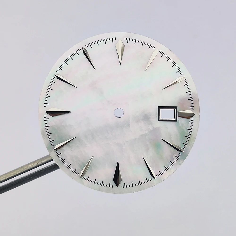 

35mm pearl cocktail dial nh35 watch dial customised logo watch face suitable for NH35 movement watch accessories