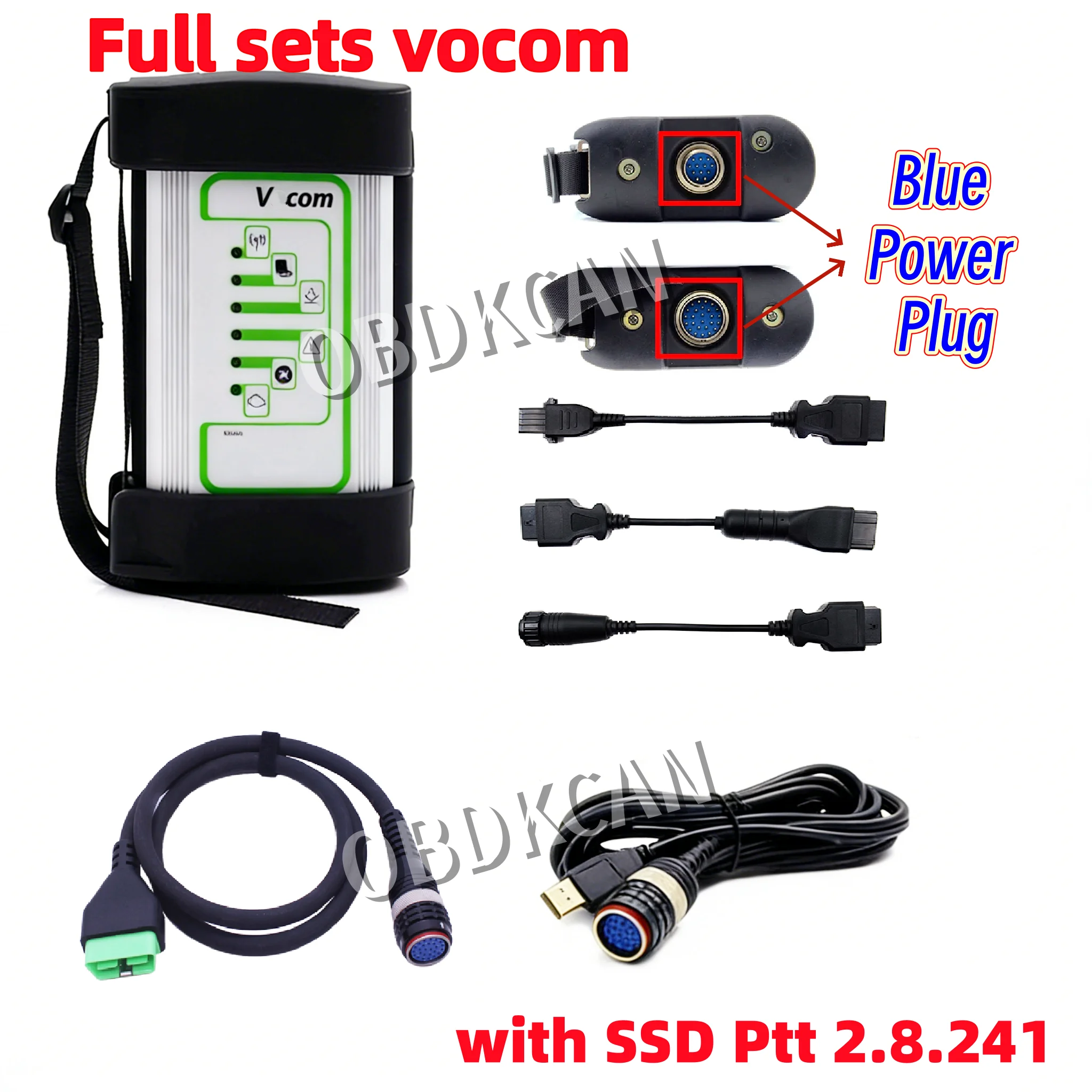 

Truck Diagnose Tool Vocom 88890300 Techs Tool Ptt 2.8.241 For Renault/UD/Mack Heavy Duty truck Diagnose Interface Tool