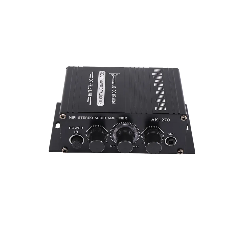High Quality-Power Amplifier Audio Karaoke Home Theater Amplifier 2 Channel Class D Amplifier USB/SD AUX Input