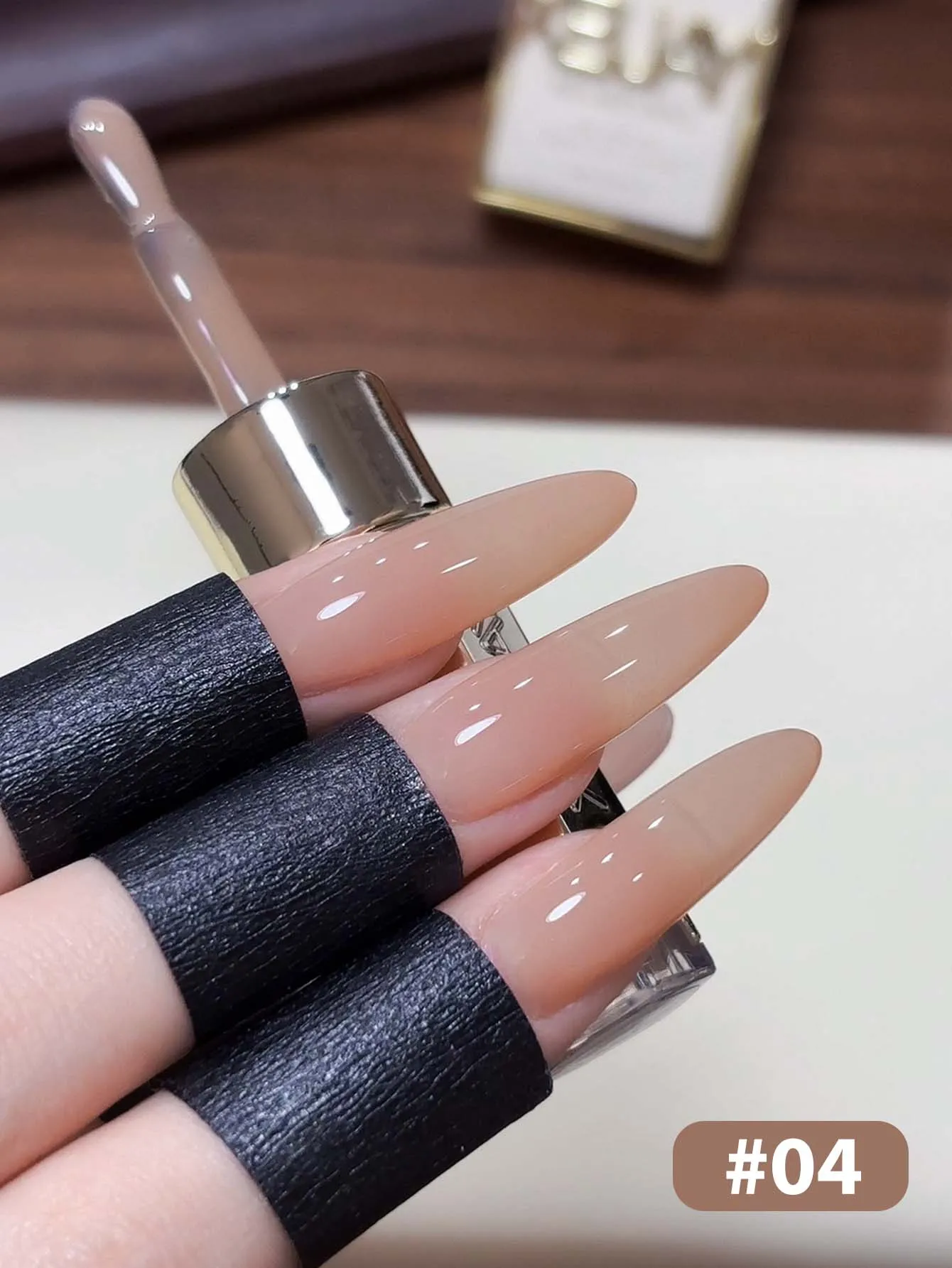 15 مللي عارية جيل للأظافر البولندية الأظافر هلام البولندية ، شبه دائمة ورنيش مسمار الغراء نقع قبالة الأشعة فوق البنفسجية LED طلاء الأظافر مانيكير مستلزمات الأظافر