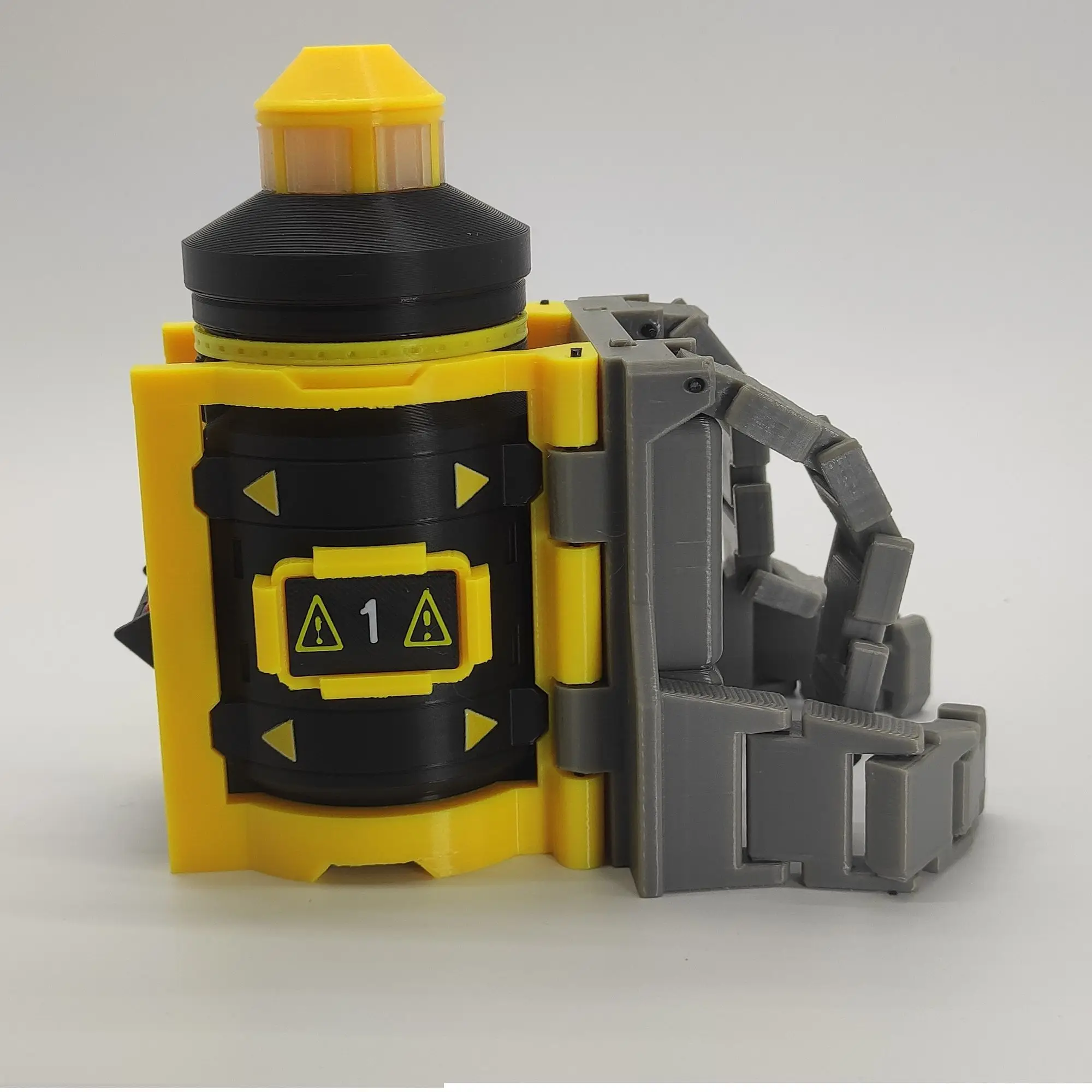 

Inferno Backpack V1.0 Miniature - 3D Printed Detailed Desk Statue, Gaming-Inspired Prop Replica & Collector's Display Piece