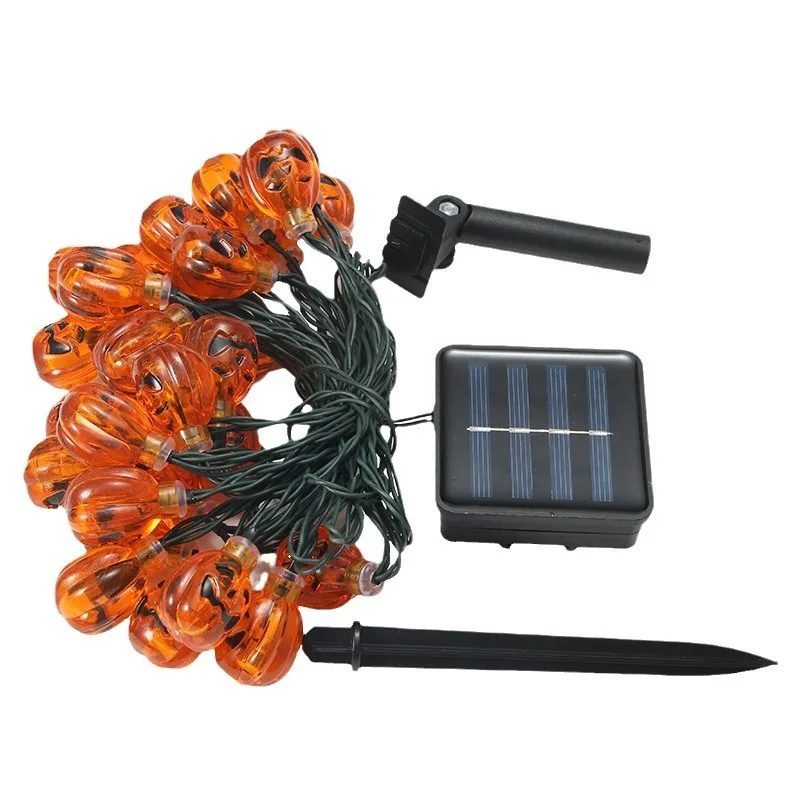Halloween Pumpkin String Lights LED Atmosphere Decorative Lights Battery Box String Lights Festival