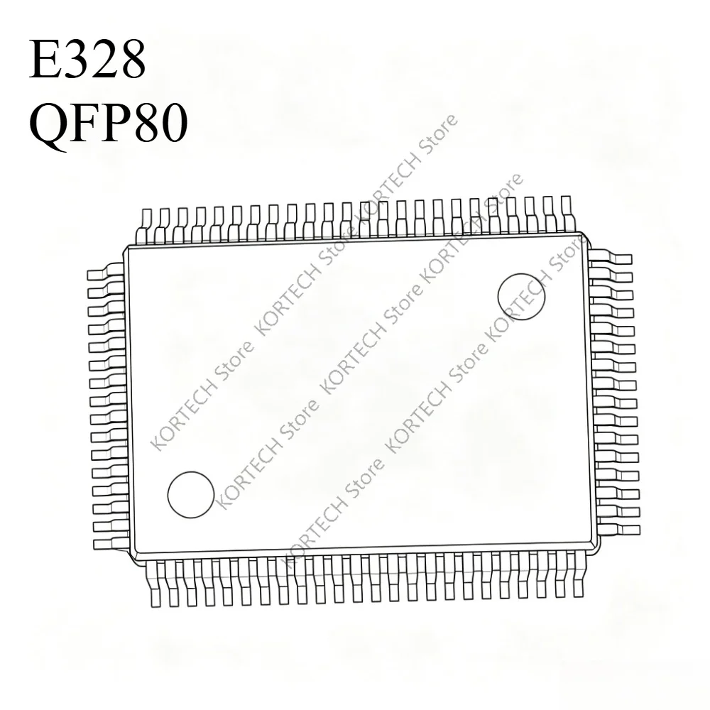 10PCS/LOT Brand new original E328 QFP80 Automotive Computer ignition driver Chip