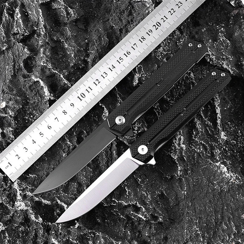 

Складной карманный нож для выживания на открытом воздухе, тактический охотничий нож D2, портативный универсальный нож для самообороны с фруктами, инструменты EDC