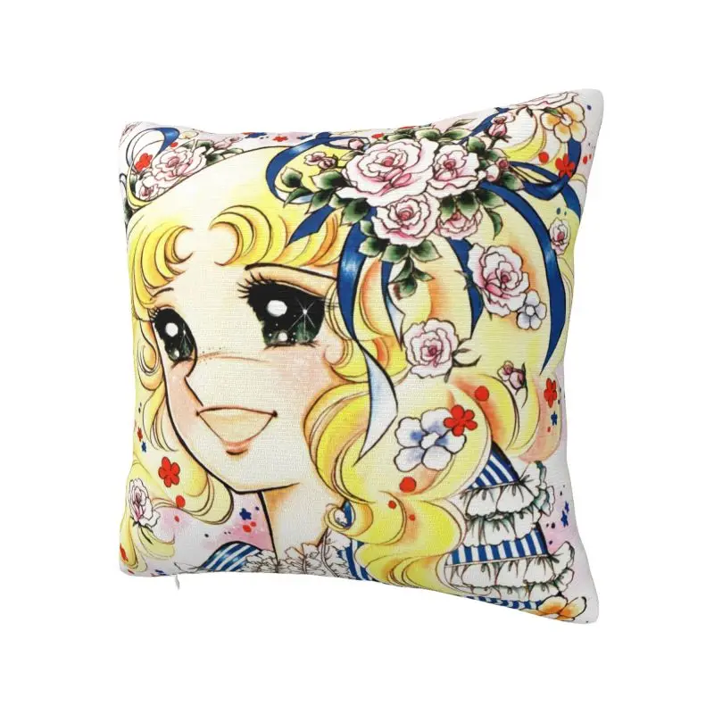 Candy Candy Luxury Pillow Cover Decoration Japan Anime Manga Cushions for Sofa