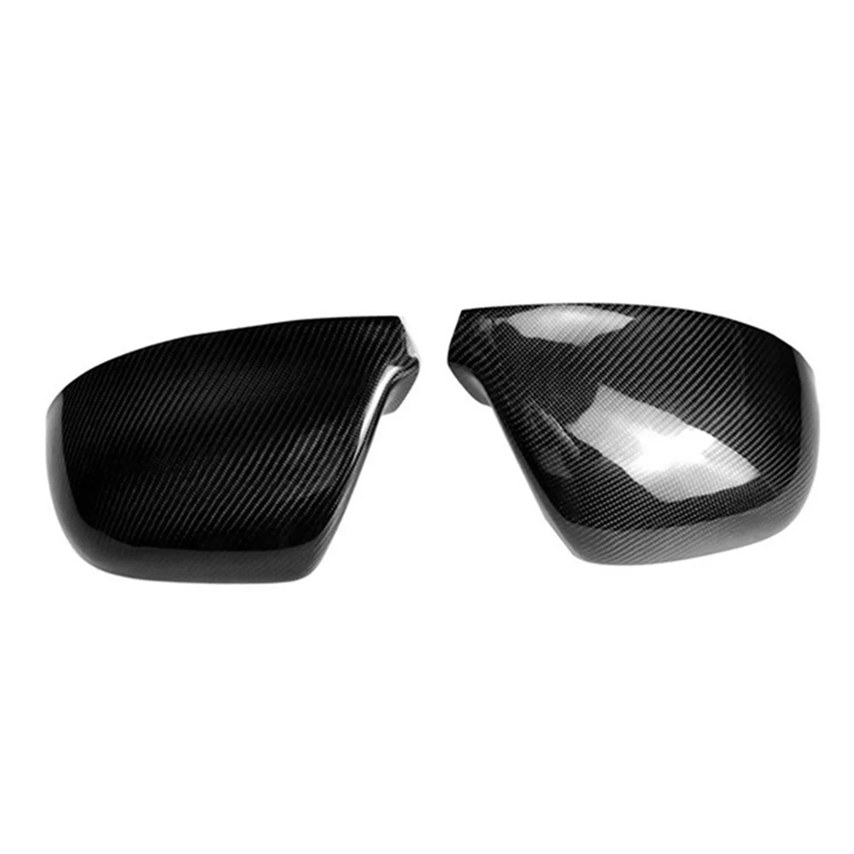 Car Carbon Fiber Rear View Mirror Cover for VW Caravelle T6 Multivan T5 2012-2019 Side Mirror Cap 