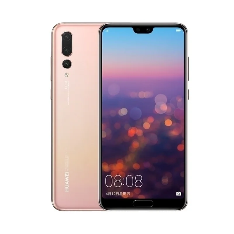هاتف Huawei P20 Pro 4G EMUI RAM 6GB ROM 64GB/128GB 6.1 بوصة 2240*1080px 24MP + 40MP هاتف مستعمل