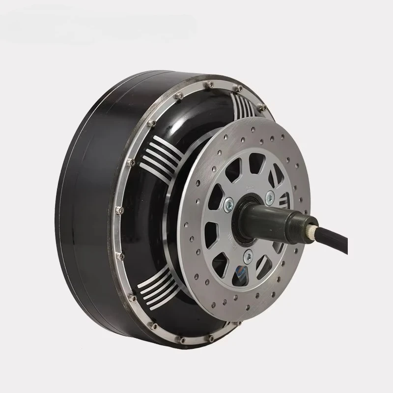 High Power Efficiency QSMOTOR 5000W V2 273 BLDC Brushless Electric Car Wheel Hub