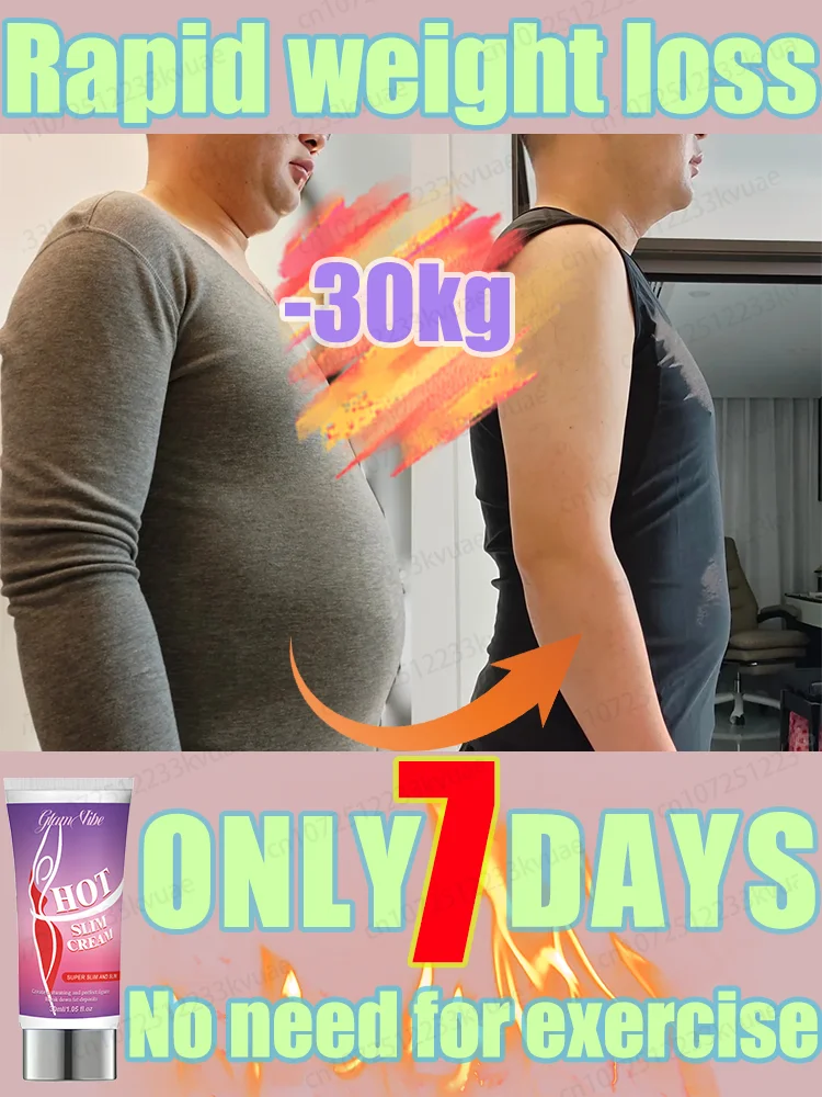 

Use this slimming cream and lose weight instantly in seven days. Get a slim body before summer arrives!