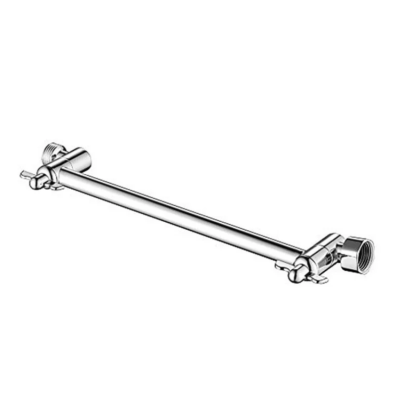 Showers Arms Brackets Stainless Steel Adjustable Length Shower Arm Ceiling Mounted Shower Head Bracket Chrome