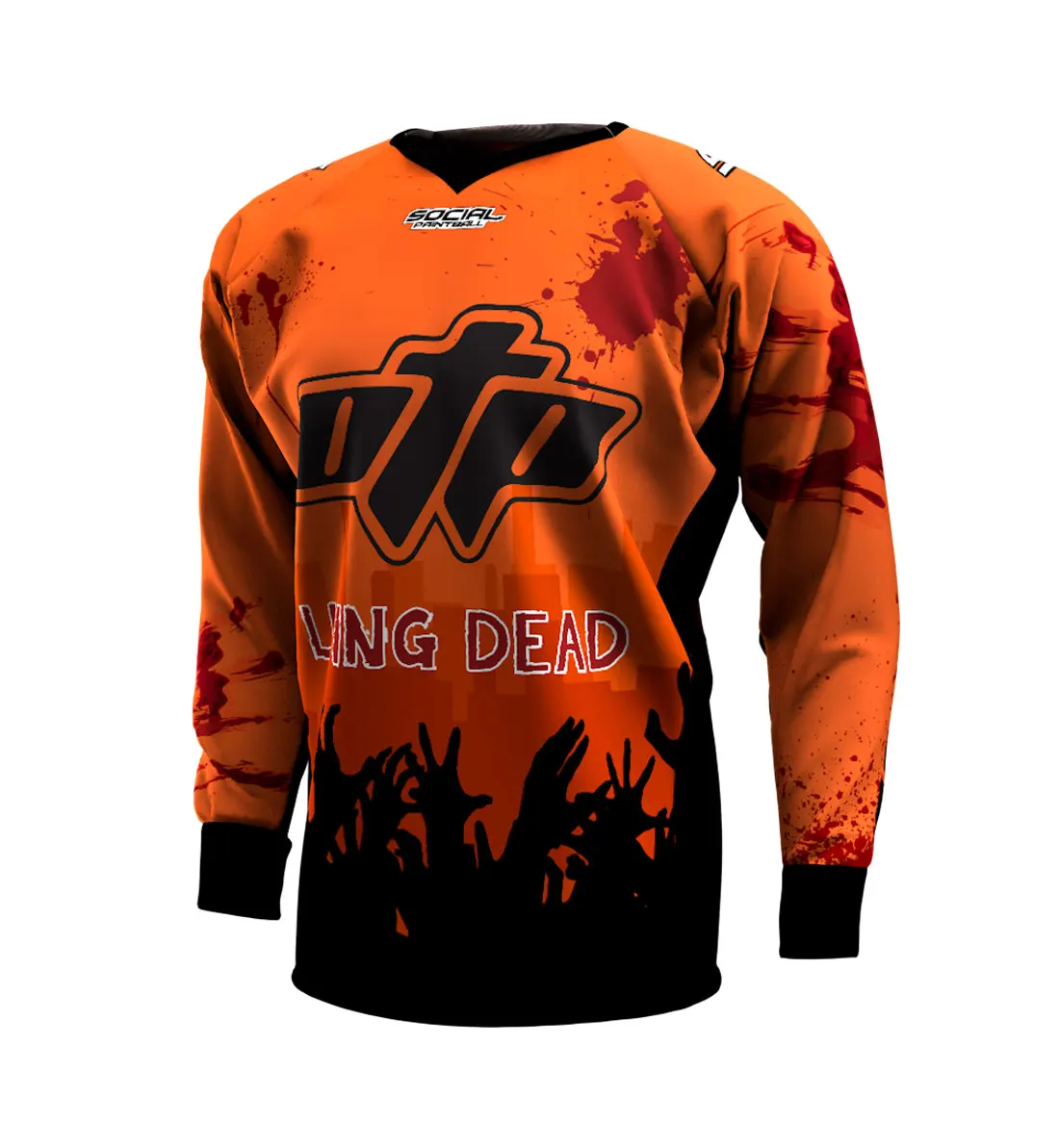 Moto Mtb motocross Jersey cuesta abajo enduro MX ciclismo bicicleta de montaña paintball maillot ciclismo hombre jersey de secado rápido
